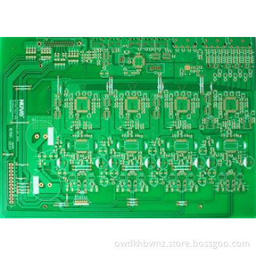 FR-4 ENIG Green Custom PCB Boards 2 Layer Tg 180 HASL Surfa